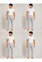 4-Pack Cotton Ribbed Thermal Leggings Underwear Thermal Winter Leggings