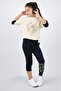 Gardens Needs Bees Printed Hooded Bottom Top Girl's Tracksuit Set - 2