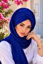شال ساكس الأزرق المزين بالفراشات - 2