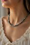 Apatite Natural Stone Necklace |   Communication Strengthening and Motivation |   Pure Collection | - 4
