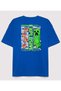 M6610495 Minecraft Printed Boys' T-Shirt - 4