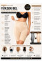Laser Cut Long Corset with Recovery Effect 4401 - 2