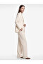 Straight Wide Leg Pleated High Waist Palazzo Pants with Pockets - 2