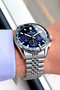 All Functions Work Well--Silver Color--Steel Band--Waterproof--Men's Watch--With Special Box Tw2009C2