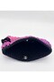 Handmade Hand Knitted Sequined Mini Wallet / Multi-Purpose Accessory Bag Size: 14*7.5 cm - 2