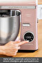Mastermaid Chef Ultra D2000 Dijital Ekranlı Hamur Yoğurma Makinesi - Stand Mikser Rosegold 7L - 8