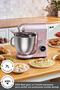Mastermaid Chef Ultra D2000 Dijital Ekranlı Hamur Yoğurma Makinesi - Stand Mikser Rosegold 7L - 6