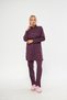 Hijab Light Plum Lycra Women Medical Uniform Doctor and Nurse Jersey Scrubs Surgical Suit
