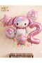 Sanrio Kuromi Mymelody 2 Years Anime Balloon Set - Hello Kitty Concept