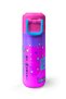 Kids Purple Pink Blue K-Poppatterned Steel Thermos with Straw and Direct Drinking 500 ml 31831 - 2