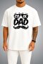 Oversize Cool Dad Chest Printed Unisex T-Shirt