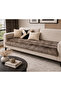 Fur Long-Haired Plush for 3-Person Sofa (1 Piece) 80*190cm (Mink) Only Seat Cover Bed Shawl - 2