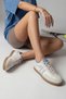 Women's Sneaker Lace-Up Retro Sports Shoes Denor Blue - 2