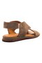 Azzare Genuine Leather Women's Sandals Mink Suede - 5