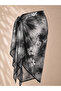 Women's Checkered Patterned Pareo Shawl – Soft Textured Multi-Purpose Beach Shawl - Bohemian Checkered Pareo