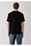 Logo Black T-Shirt Regular Fit / Normal Cut 0613662-900 - 5