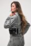 Ccs Square Model Chain Cross Patent Leather Bag - 2