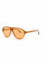 Clara Unisex Vintage Nude Ultra Light Uv400 Protected Sunglasses - 4