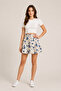 Women's Colorful Patterned Mini Skirt Flexible Comfortable Fit