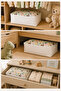 Set of 5 Medium Size 50X25X20Cm Clothes & under Base & under Cabinet Organizer Children's Storage Cute Patterned - 2
