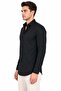 M0212069 Black Shirt Men's Shirt Black - 4