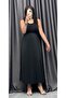 Leather Look Straight Pleated Skirt - 4