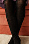 Black Girl's Glittery Pantyhose - 2