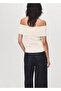 Strapless Knitwear Blouse - 4