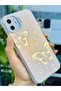 iPhone 11 Compatible (12 View) Cornered Fingerprint Free Printed Metallic Electro Silicone Case - 2