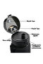 500ml New Collection Soft-Touch Tritan Water Bottle with Holding Support - 2