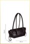 Minty Women's Hand and Shoulder Bag - Bitter Brown - 8