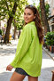 Women's Oversize Long Shirt Çağla 1001 - 3
