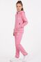 Girl's Unlimited Striped Hooded Straight-Leg Raglan Sleeve Diving Fabric Tracksuit Set Esf7013 - 3