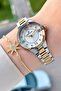 Gold Silver Color Gift Packaged 30 mm Women's Wristwatch