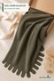Polar Shawl 1st Quality Special Cut Fringes Beauty Center, Hairdresser, Cafe, Restaurant, Gift Shawl - 5