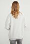3 Thread Teddy Bear Printed Crew Neck Sweatshirt - 7