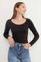 Basic U-Neck Modal Bodysuit - 2