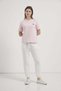 Armalife 26666 bis collar cherry embroidered flexible women's t-shirt - 3