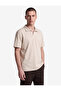 Regular Fit Short Sleeve Pique Fabric Cotton Polo Neck T-Shirt - 2