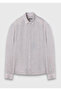 Beige Plain Casual Fit Long Woven Casual 100% Linen Shirt - 6