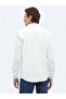 White Corduroy Regular Fit Long Woven Velvet Casual 100% Cotton Shirt - 8