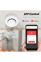 ONENUO Tuya WiFi كاشف الدخان مستشعر ضوئي إنذار الحريق نظام أمان المطبخ المنزلي يعمل... - 2