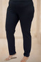 1738 Plus Size Solid Color Hijab Swimsuit - Black - 5