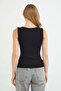 Double Zipper Slim Fit Blouse - 8
