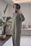 5715 - Stylish Comfortable Single Jersey Knitted Casual Women's Set - 4