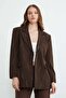 Stone Detailed Blazer Jacket - 2