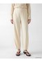 Trendlucky Women's Textured Trousers with Elastic Waist and Difference in Color - 2