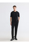 Nevavm Men's T-Shirt with Oval Collar Pocket - 2