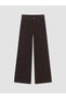 Alita City Lcw Modest Brown Denim Straight Wideleg High Waist Wide Leg Women's Jean Pantolo - 5