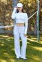 Drawstring Waist Sweatpants with Side Stripes - 4